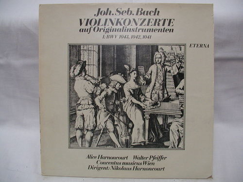 John. Seb. Bach VIOLINENKONZERTE