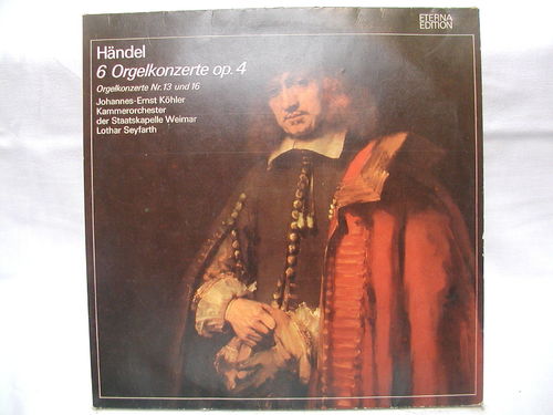 Händel 6 Orgelkonzerte op. 4