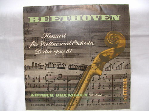 Beethoven Konzert für Violine und Orchester D-dur opus 61